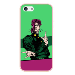 Чехол для iPhone 5/5S матовый JoJo Kakyoin