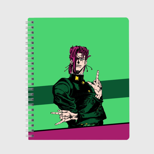 Тетрадь JoJo Kakyoin, цвет клетка