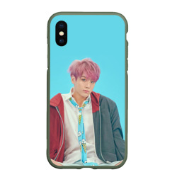 Чехол для iPhone XS Max матовый BTS. Jungkook