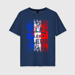Женская футболка хлопок Oversize Франция