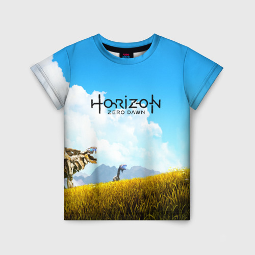 Детская футболка 3D Horizon Zero Dawn, цвет 3D печать