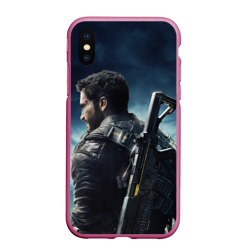 Чехол для iPhone XS Max матовый Just Cause 4