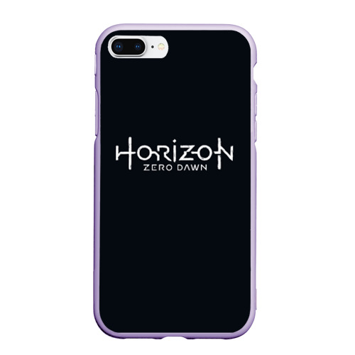 Чехол для iPhone 7Plus/8 Plus матовый Horizon Zero Dawn, цвет светло-сиреневый
