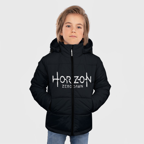 Зимняя куртка для мальчиков 3D Horizon Zero Dawn, цвет светло-серый - фото 3