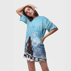 Платье-футболка 3D Horizon Zero Dawn - фото 2