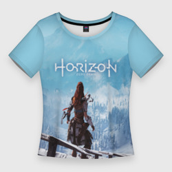 Женская футболка 3D Slim Horizon Zero Dawn