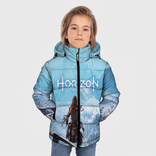 Зимняя куртка для мальчиков 3D Horizon Zero Dawn, цвет красный - фото 3