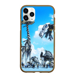 Чехол для iPhone 11 Pro Max матовый Horizon Zero Dawn