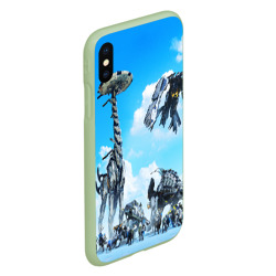 Чехол для iPhone XS Max матовый Horizon Zero Dawn - фото 2