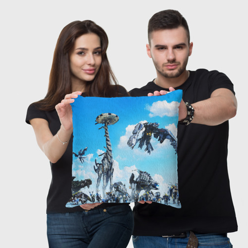 Подушка 3D Horizon Zero Dawn - фото 3