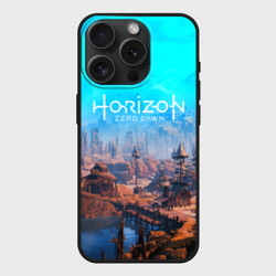 Чехол силиконовый для Apple iPhone 15 Pro матовый Horizon Zero Dawn