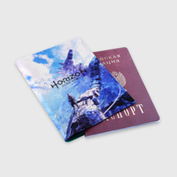 Обложка для паспорта матовая кожа Horizon Zero Dawn - фото 2