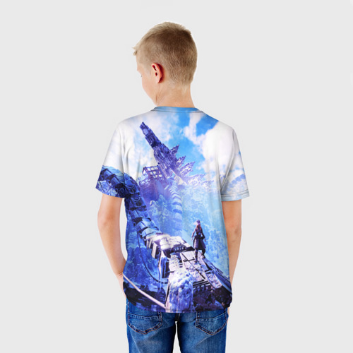 Детская футболка 3D Horizon Zero Dawn, цвет 3D печать - фото 4