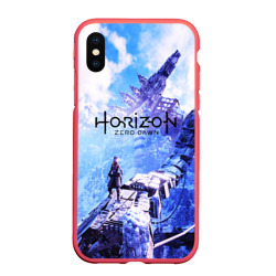 Чехол для iPhone XS Max матовый Horizon Zero Dawn