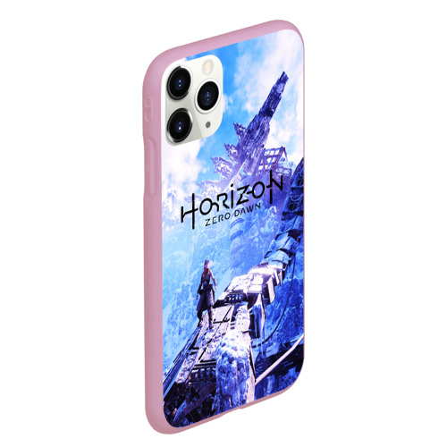 Чехол для iPhone 11 Pro Max матовый Horizon Zero Dawn, цвет розовый - фото 3