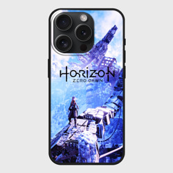 Чехол силиконовый для Apple iPhone 15 Pro матовый Horizon Zero Dawn