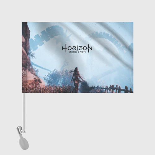 Флаг для автомобиля Horizon Zero Dawn - фото 2