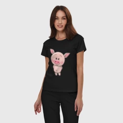 Женская пижама хлопок Поросёнок - фото 2