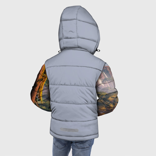 Зимняя куртка для мальчиков 3D Horizon Zero Dawn, цвет черный - фото 4
