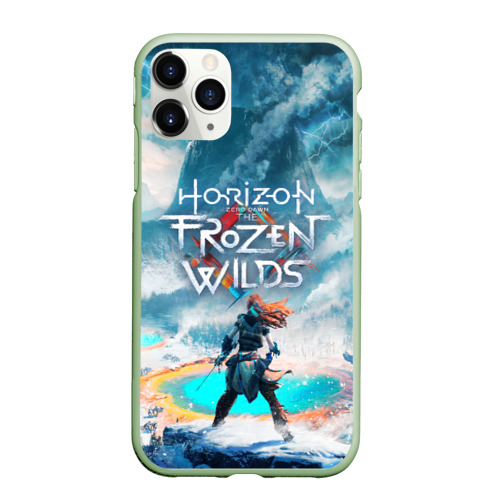 Чехол для iPhone 11 Pro матовый Horizon Zero Dawn, цвет салатовый