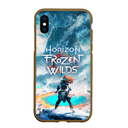 Чехол для iPhone XS Max матовый Horizon Zero Dawn