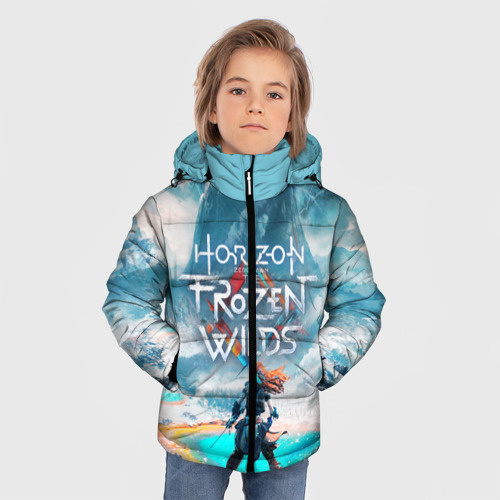 Зимняя куртка для мальчиков 3D Horizon Zero Dawn, цвет черный - фото 3