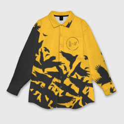 Мужская рубашка oversize 3D Twenty One pilots 21 pilots TOP