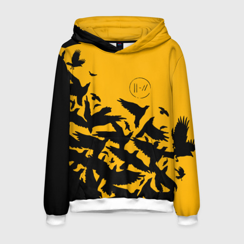 Мужская толстовка 3D Twenty One pilots 21 pilots TOP, цвет белый