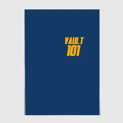 Постер Vault 101 Fallout
