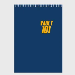 Скетчбук Vault 101 Fallout