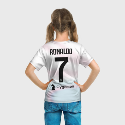 Детская футболка 3D Ronaldo 18-19 EA Sports, цвет 3D печать - фото 6