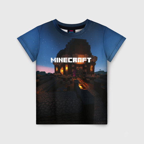 Детская футболка 3D MINECRAFT