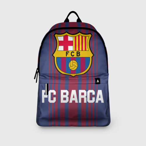Рюкзак 3D с принтом РЮКЗАК FC BARCA, вид сбоку #3