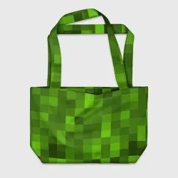 Пляжная сумка 3D Minecraft