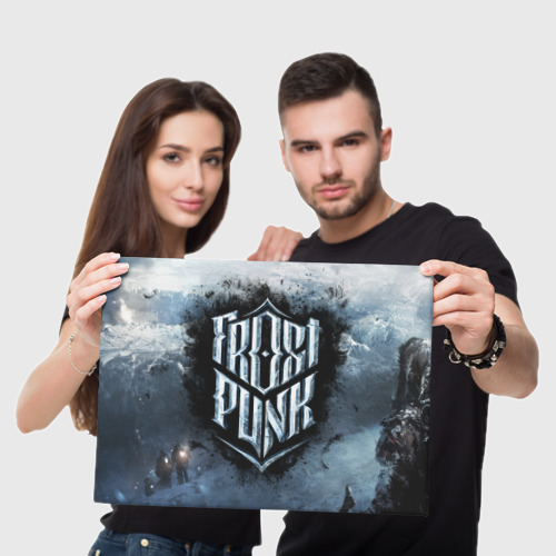 Холст прямоугольный Frostpunk, цвет 3D печать - фото 5