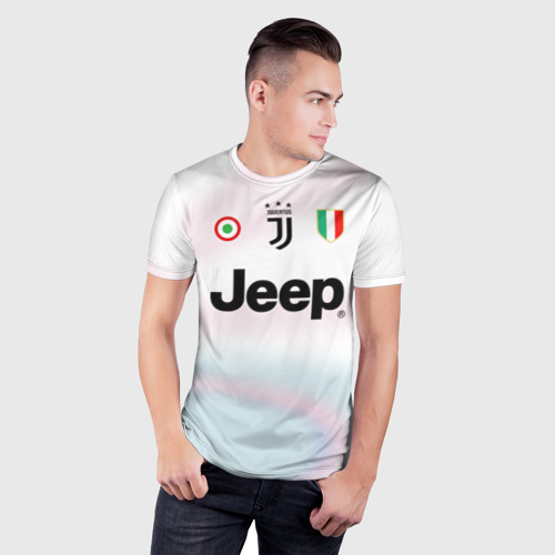 Мужская футболка 3D Slim Juventus EA Sports, цвет 3D печать - фото 3