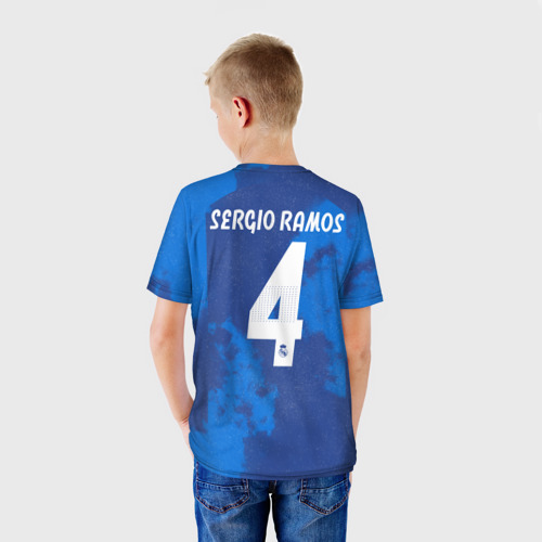 Детская футболка 3D Ramos EA sports, цвет 3D печать - фото 4
