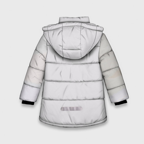 Зимняя куртка для девочек 3D Френдзона, цвет черный - фото 2