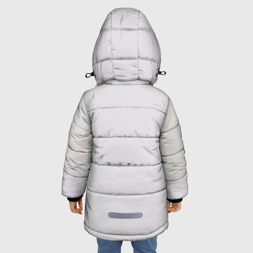 Зимняя куртка для девочек 3D Френдзона, цвет черный - фото 4