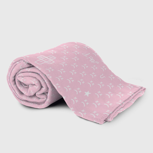 Плед 3D Lil Peep pink pattern - фото 2