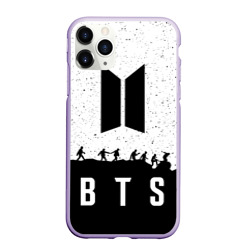 Чехол для iPhone 11 Pro матовый Рюкзак BTS