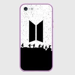Чехол для iPhone 5/5S матовый BTS Stars БТС звёзды