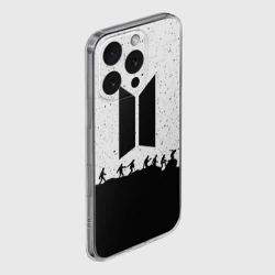 Чехол для iPhone 16 Pro Max силиконовый с защитой камеры BTS Stars БТС звёзды - фото 2