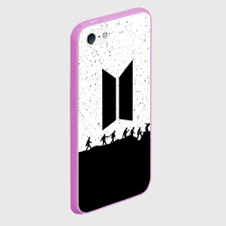 Чехол для iPhone 5/5S матовый BTS Stars БТС звёзды - фото 2