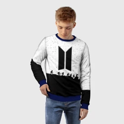 Детский свитшот 3D BTS Stars БТС звёзды - фото 2