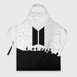 Фартук 3D BTS Stars БТС звёзды