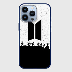 Чехол для iPhone 13 Pro BTS Stars БТС звёзды
