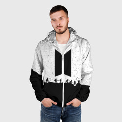 Мужская ветровка 3D BTS Stars БТС звёзды - фото 2