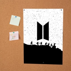 Постер BTS Stars БТС звёзды - фото 2