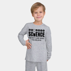 Детская пижама с лонгсливом хлопок Science - фото 2